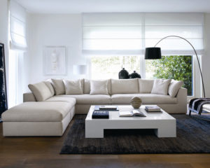 clean living room
