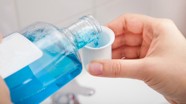 Mouthwash House Cleaning Tip